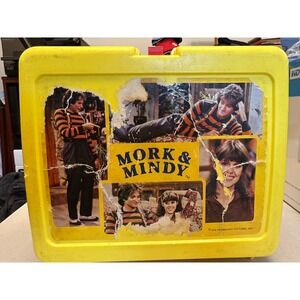 1978 Vintage Mork & Mindy TV Show Lunchbox NO THERMOS Pam Dawber Robin Williams